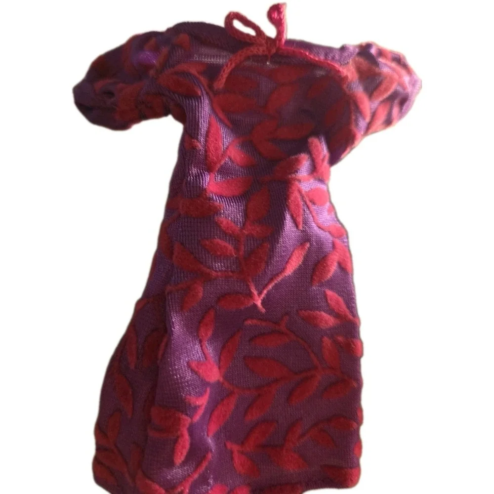 Barbie Generation Girl Chelsea Purple Mini Short Dress Genuine Pink Label